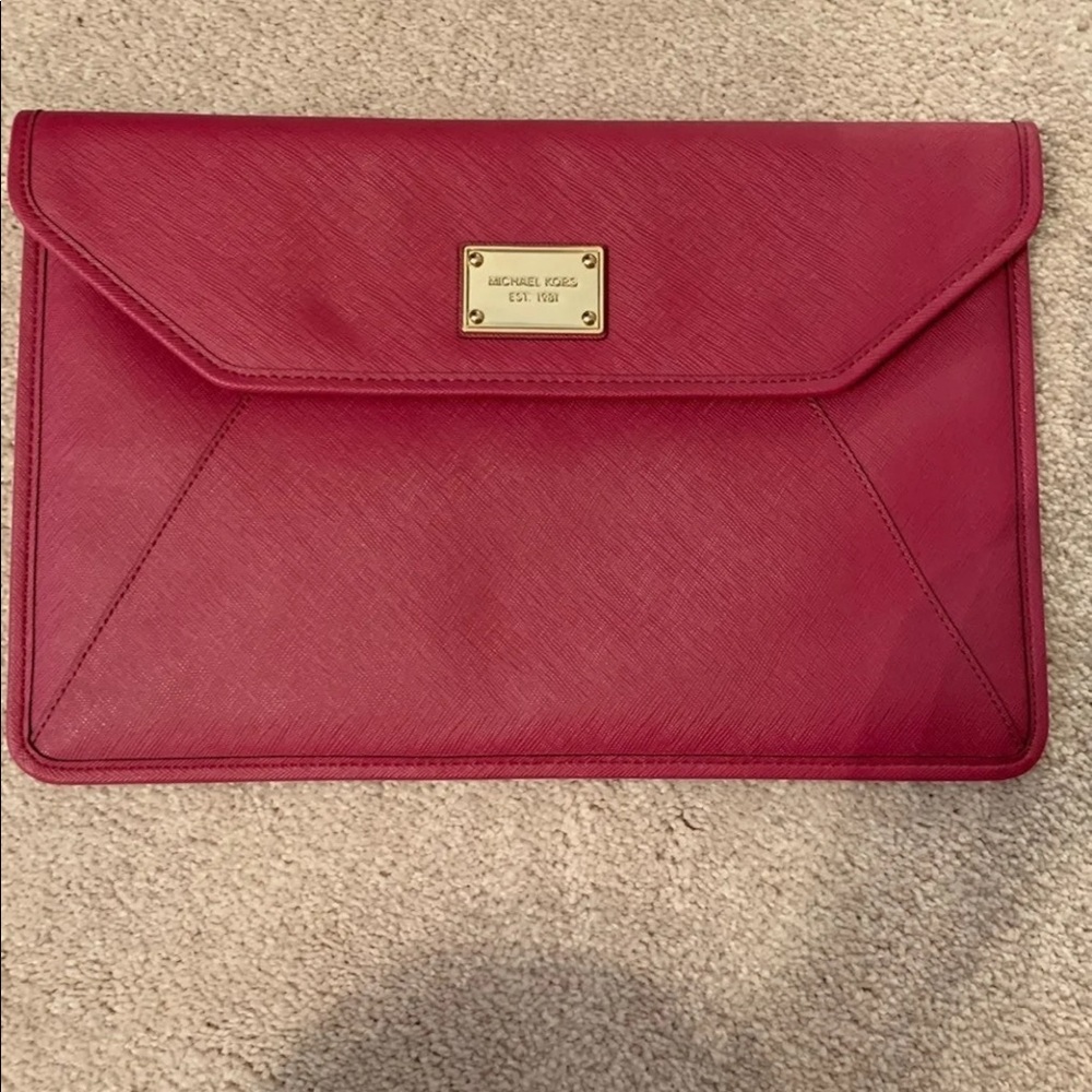 Michael Kors clutch — iPad holder